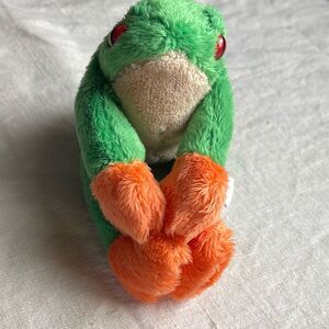 Vintage Wild Republic Huggers Red eyed Tree Frog 2003
